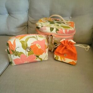 Spartina 449 cosmetic tote, bag, keepsake bag